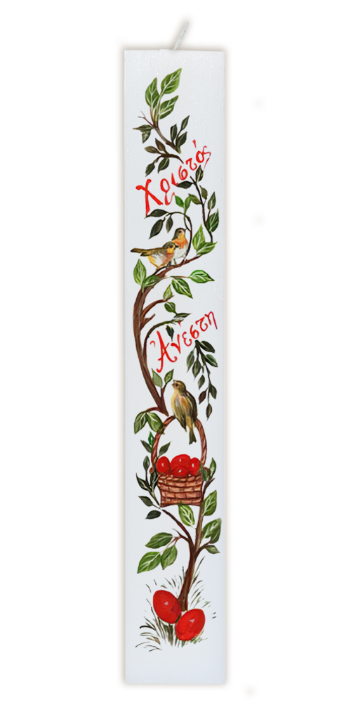 εκκλησιαστική πασχαλινή λαμπάδα