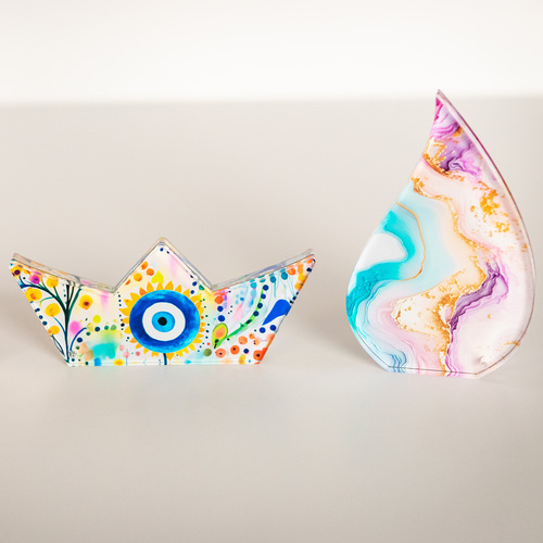 επιτραπέζιο διακοσμητικό απο plexiglass