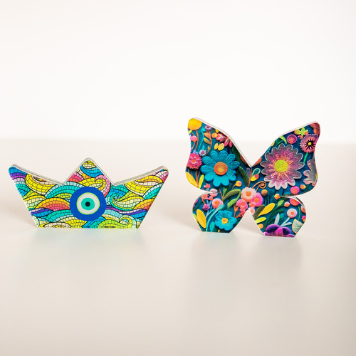 επιτραπέζιο διακοσμητικό απο plexiglass