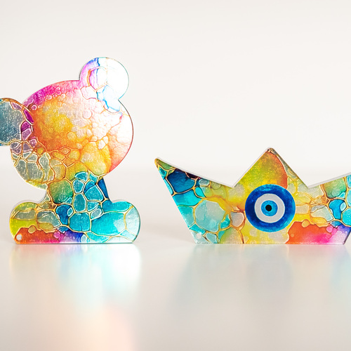 επιτραπέζιο διακοσμητικό απο plexiglass