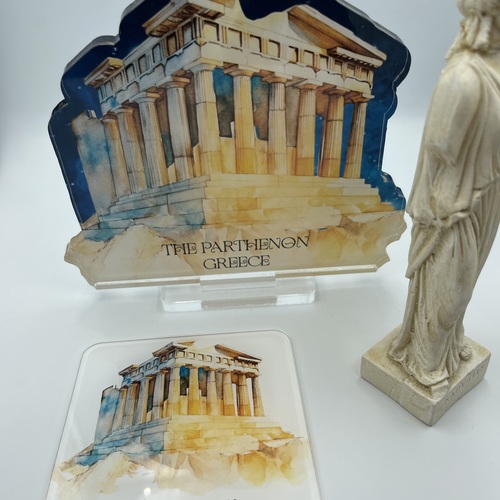 τουριστικό επιτραπέζιο διακοσμητικό απο plexiglass