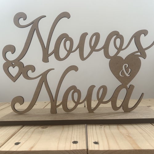 ξύλινα κοπτικά γράμματα νονά και νονός