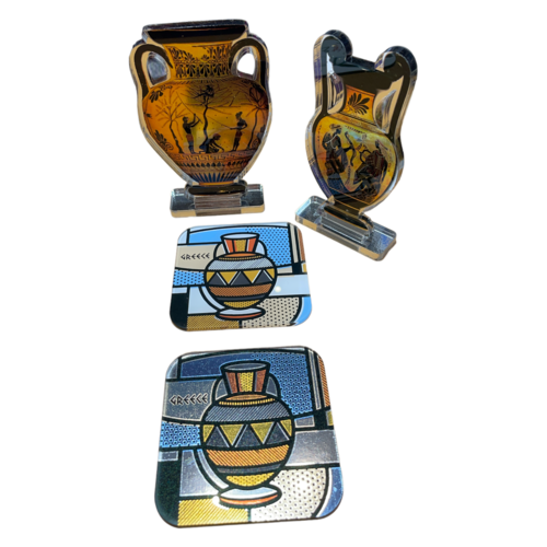 τουριστικό επιτραπέζιο διακοσμητικό απο plexiglass