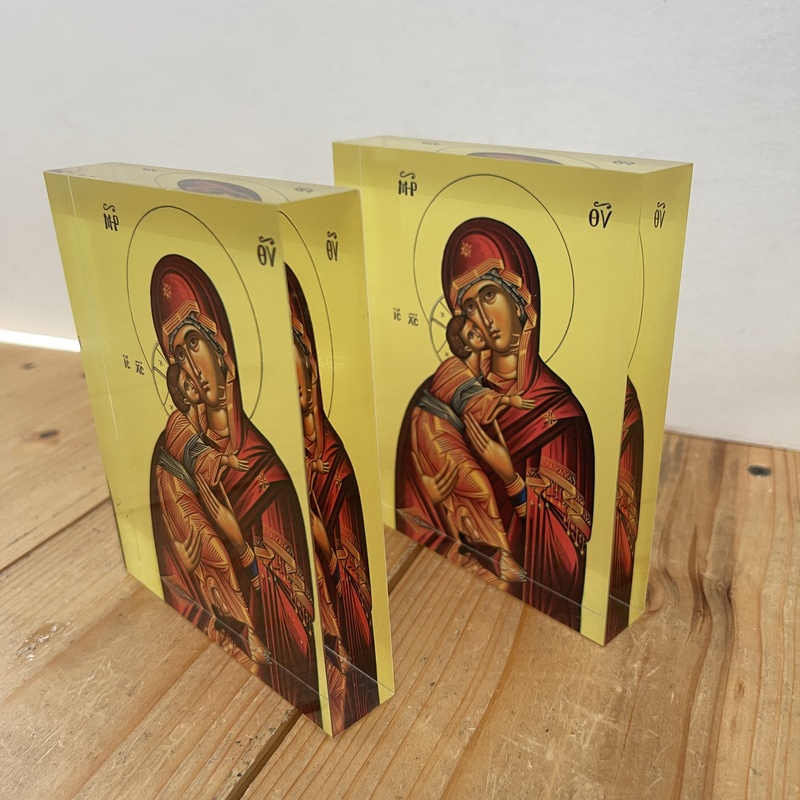 εκτυπωμένη εικόνα σε plexiglass πάχους 2cm