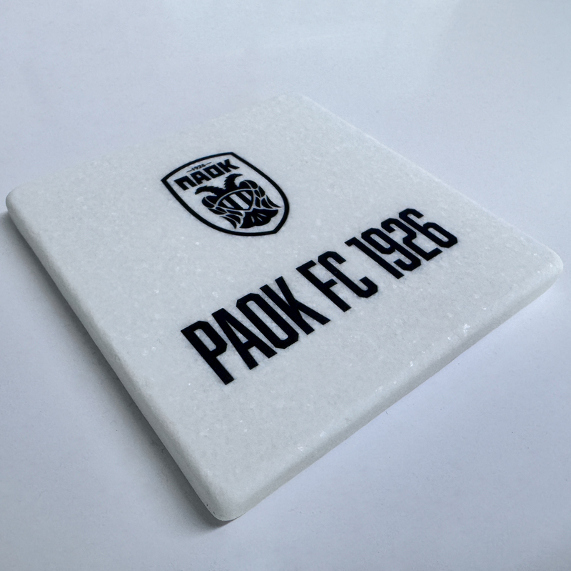 εταιρικό μαρμάρινο σουβέρ με λογότυπο